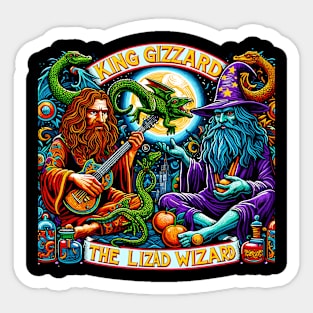 king gizzard and the lizard wizard Sticker